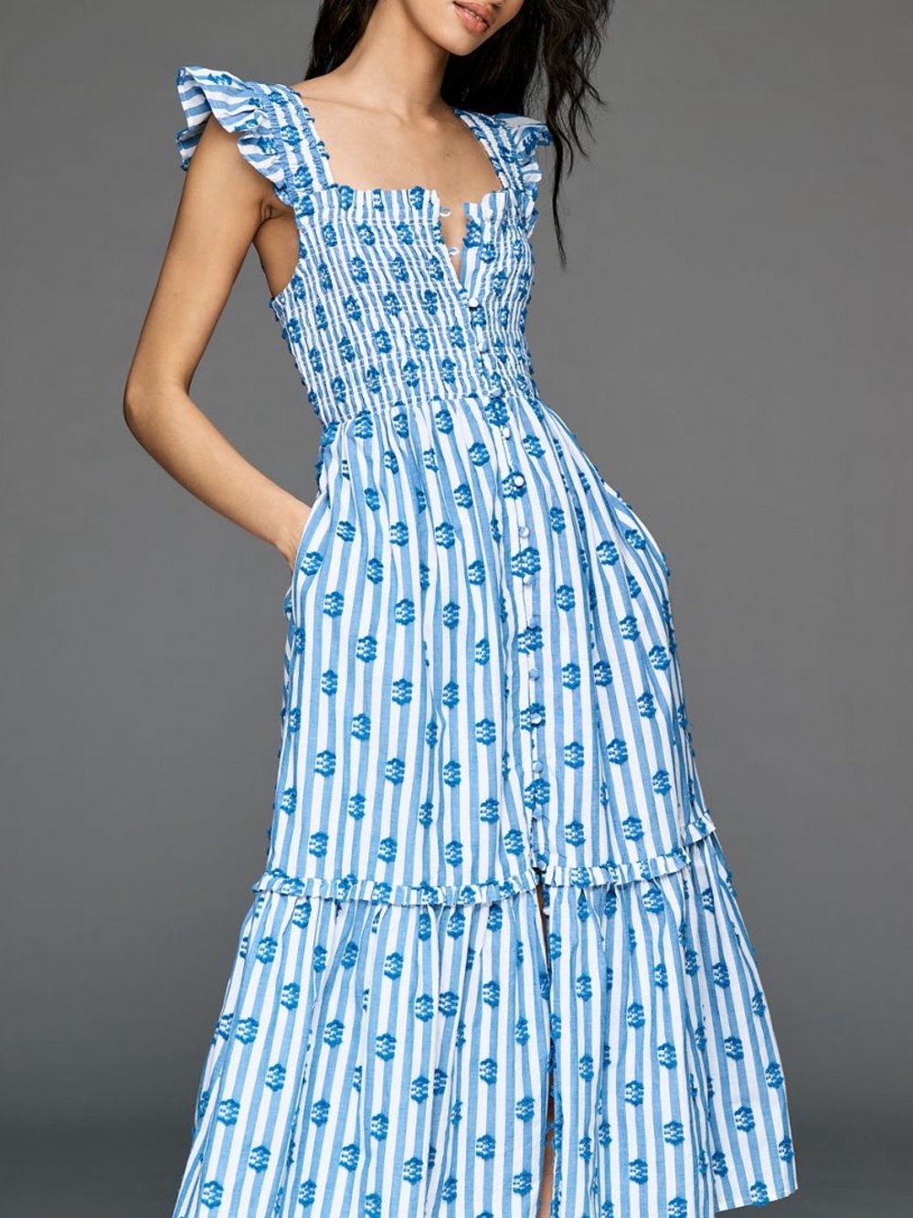Anthropologie peregrine Midi Dress